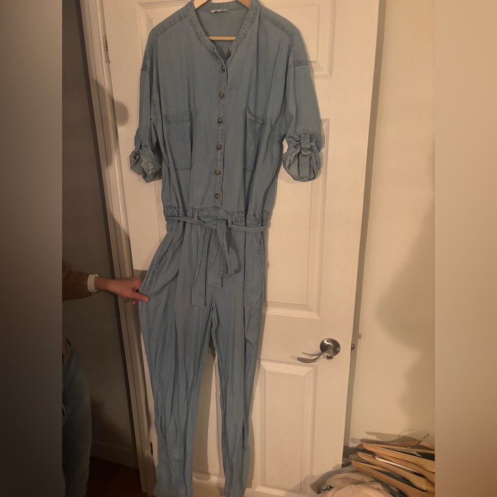 Lyocell Blue Jumpsuit